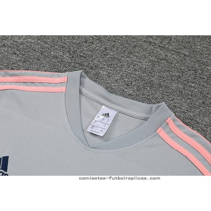Chandal del Arsenal Manga Corta 2022-2023 Gris - Pantalon Corto